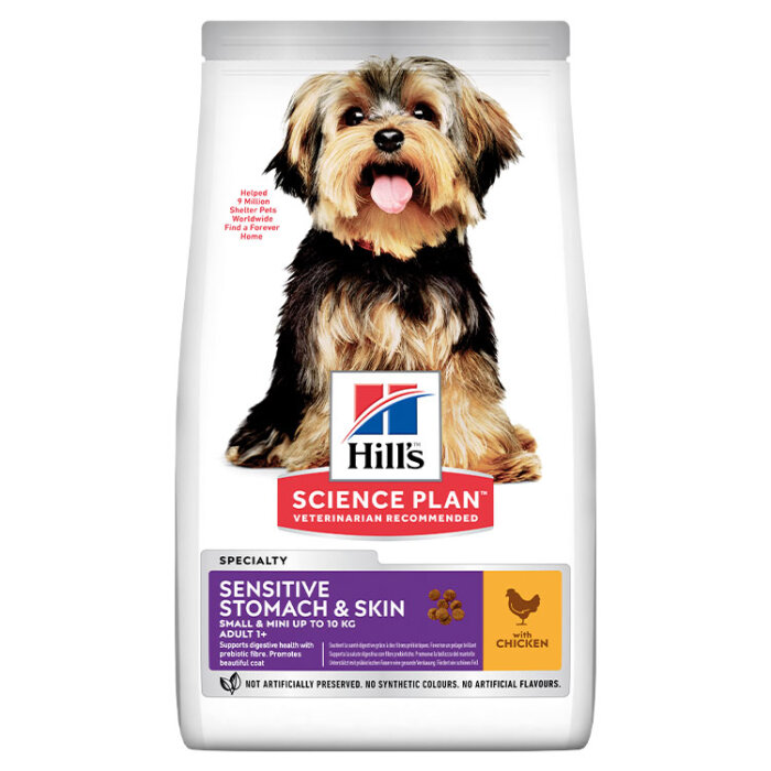 HILL'S SP SENSITIVE STOMACH&SKIN TAVUKLU KOPEK 1.5 KG - 1
