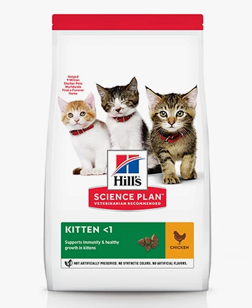 HİLL'S SP TAVUKLU YAVRU KEDİ MAMASI 3KG - HILL'S