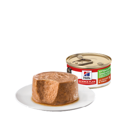 HILL'S YAVRU&ANNE KEDILER ICIN TVK&HINDILI KONSERVE-85G - Hill's